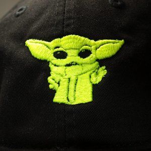 Baby Yoda glow in the dark hat